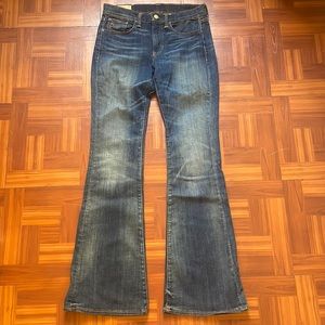 Polo Flare Wide Leg Denim Jeans